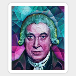 James Watt Portrait | James Watt Artwork 4 Sticker